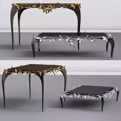 Christopher Guy Millefeuilles Console Table 3D model