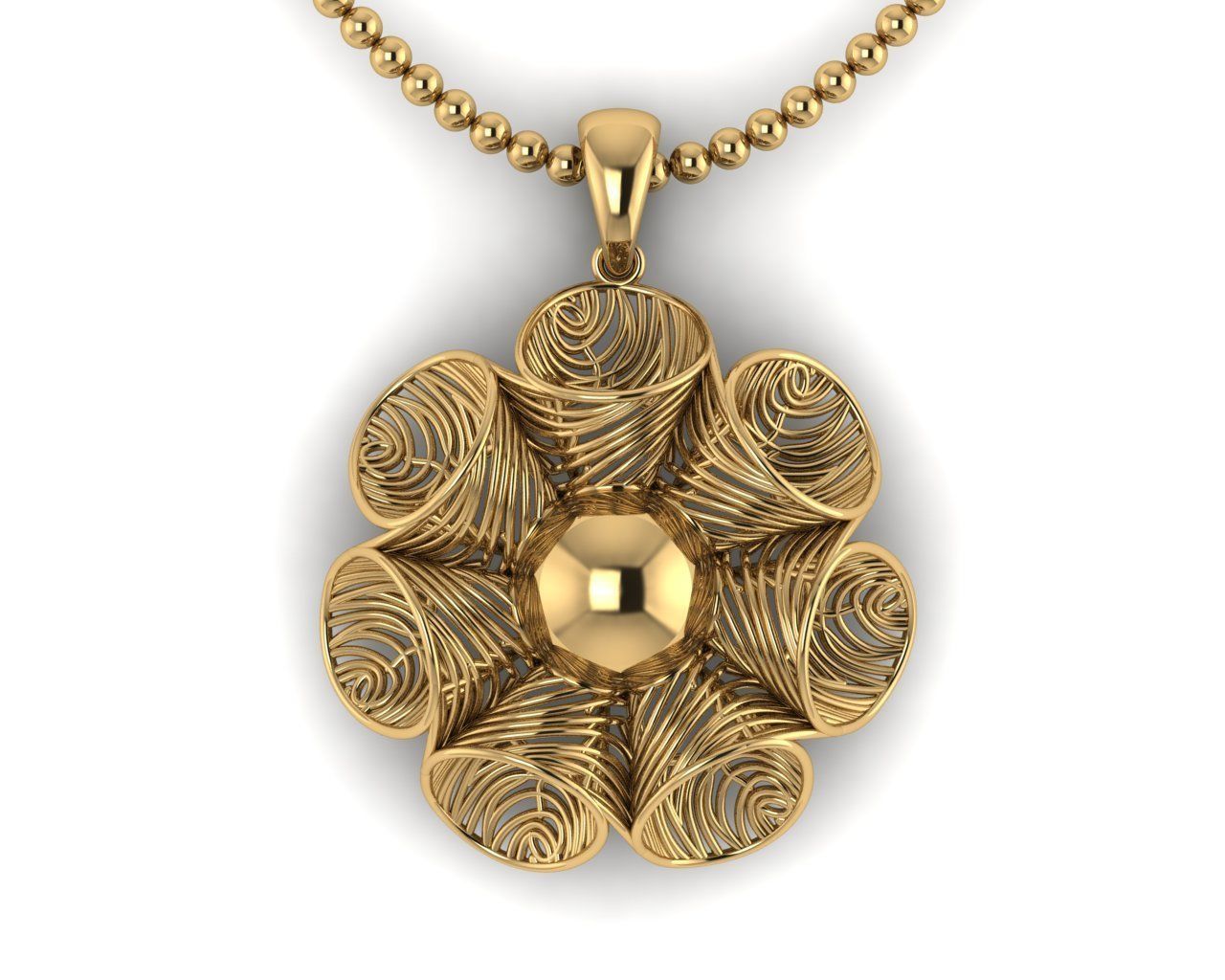 ring gold  3D model_1