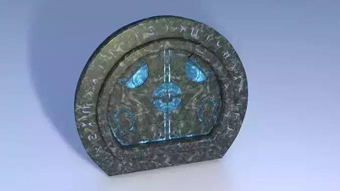 Chamber Outside Door Free 3D model