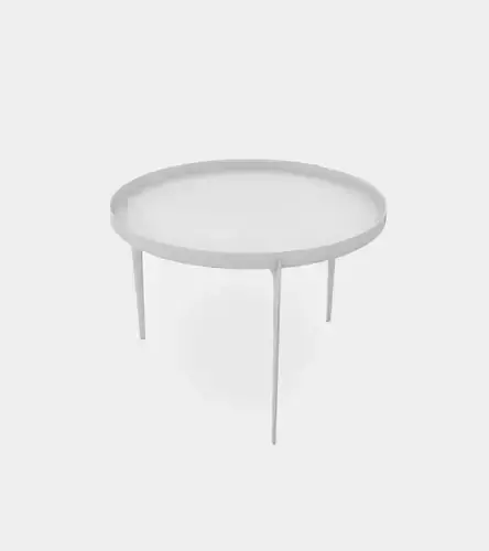 Modern metal coffee table