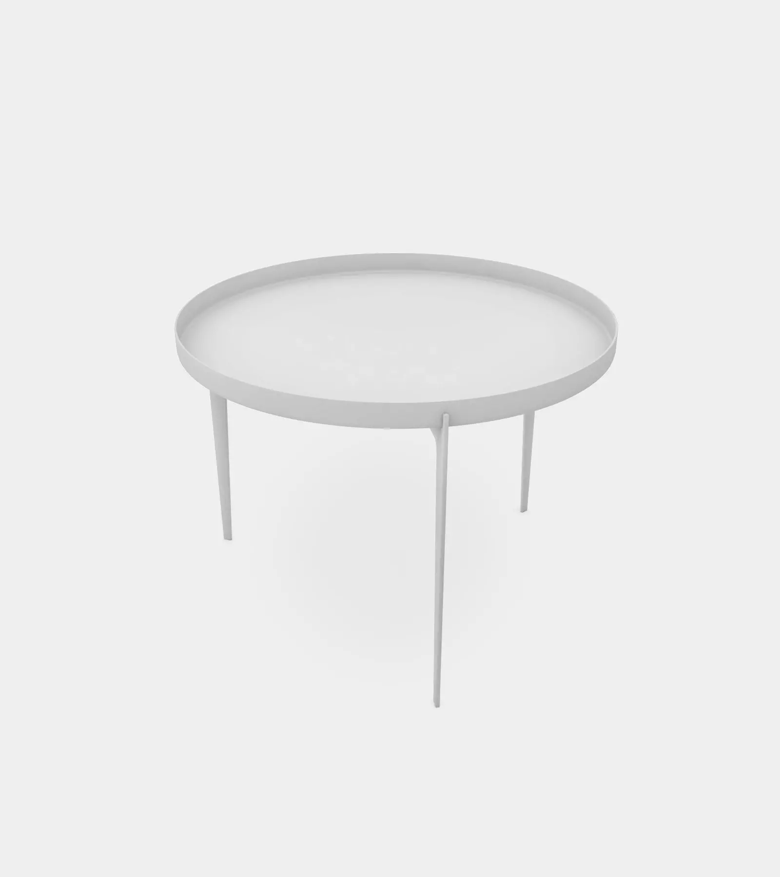 Modern metal coffee table 3D model_0