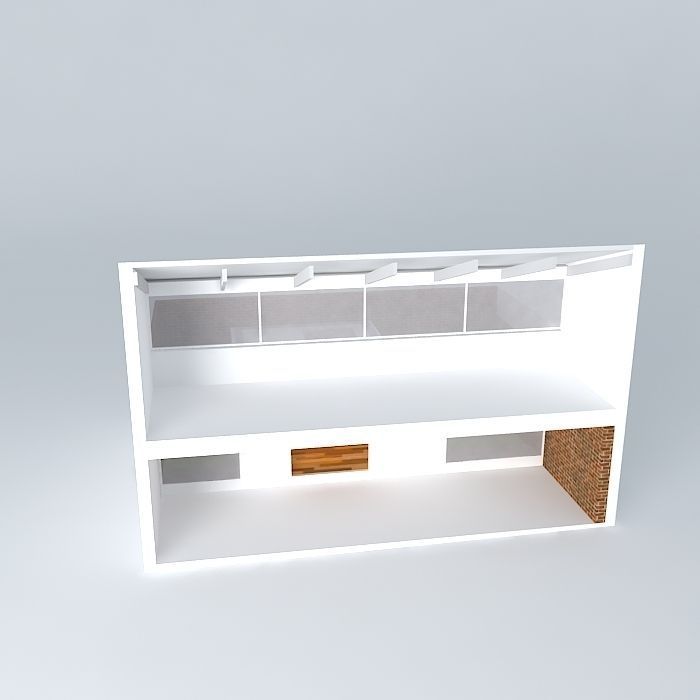 Terrace Dasigno Free 3D model_2