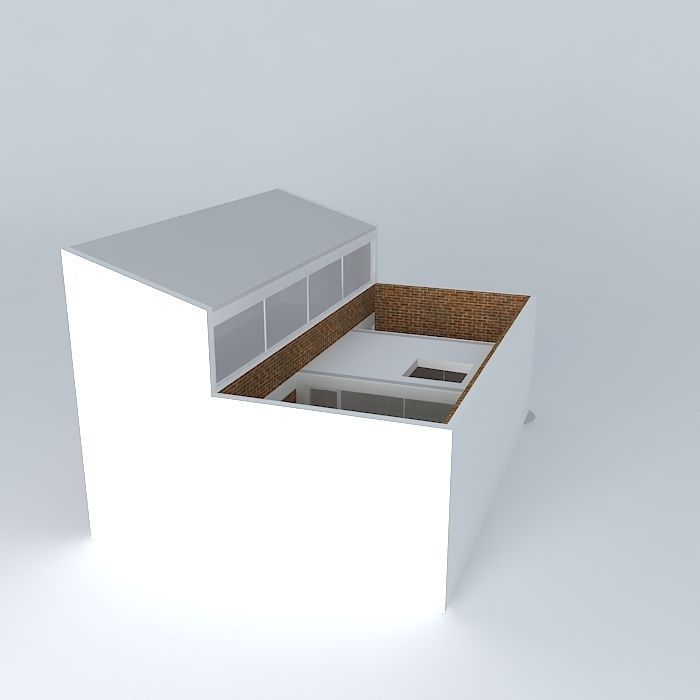 Terrace Dasigno Free 3D model_1