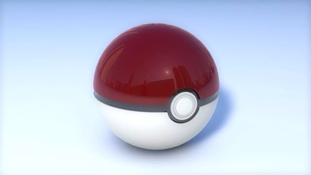 Pockeballs pokeball 3D model