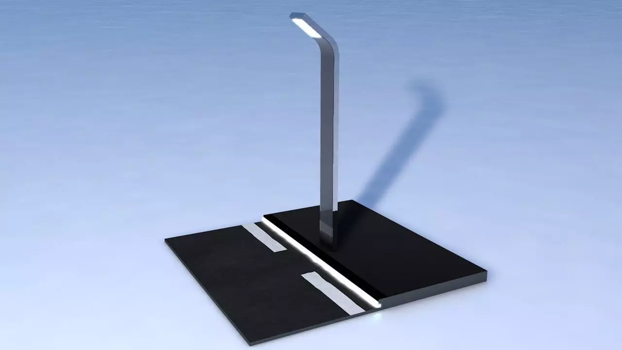 Street Lamp Free 3D model