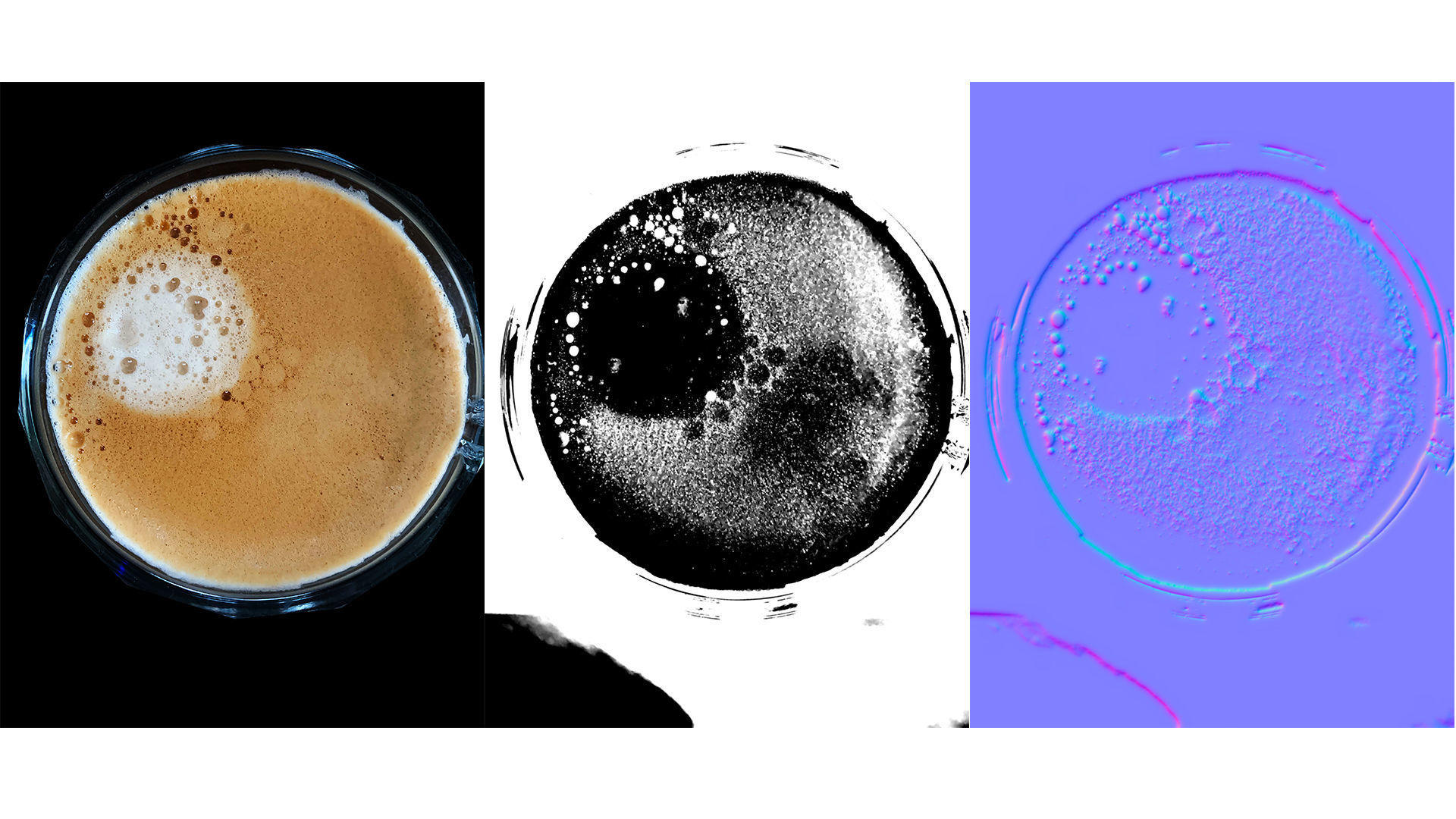 Coffee in cup 3D model_4