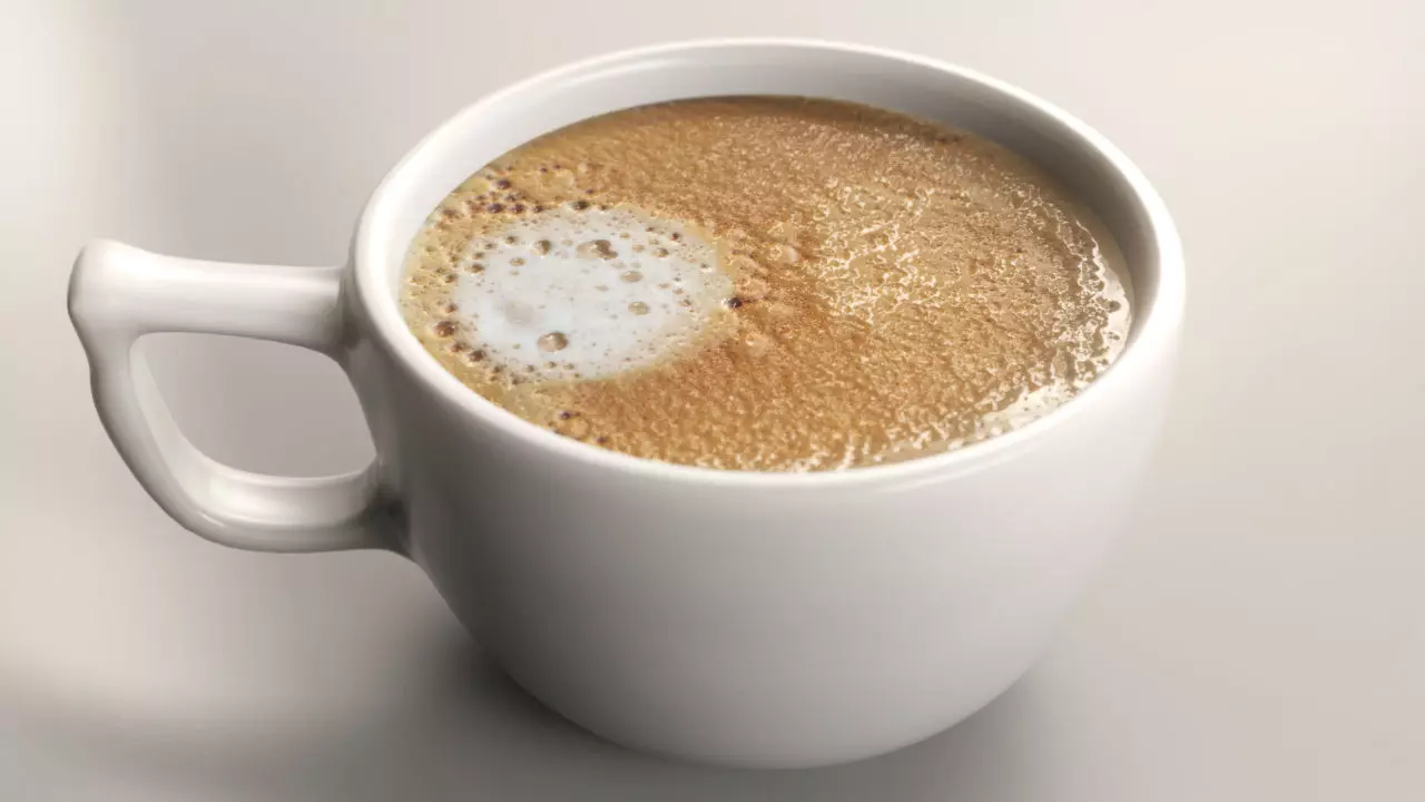 Coffee in cup 3D model_0