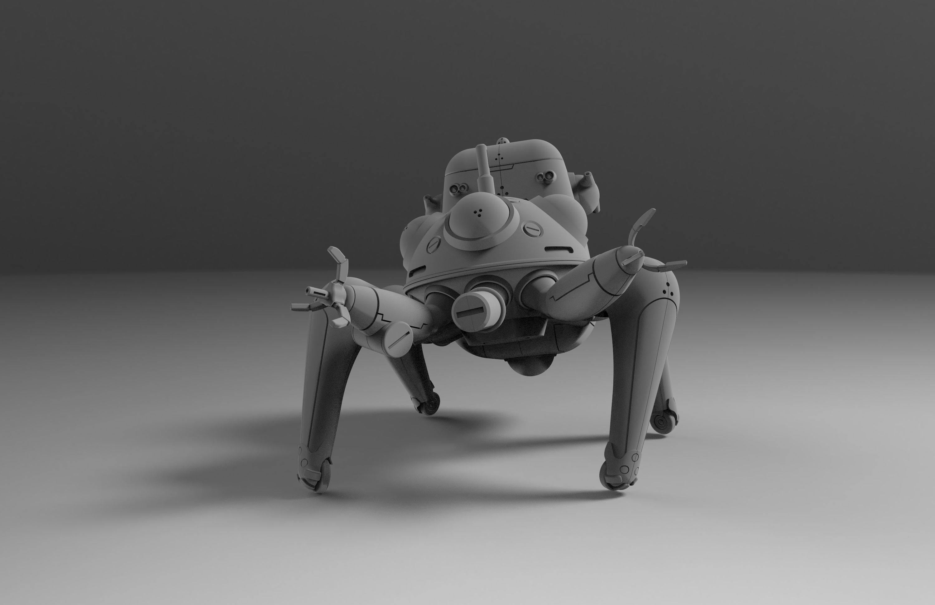 Tachikoma 3D print model_4