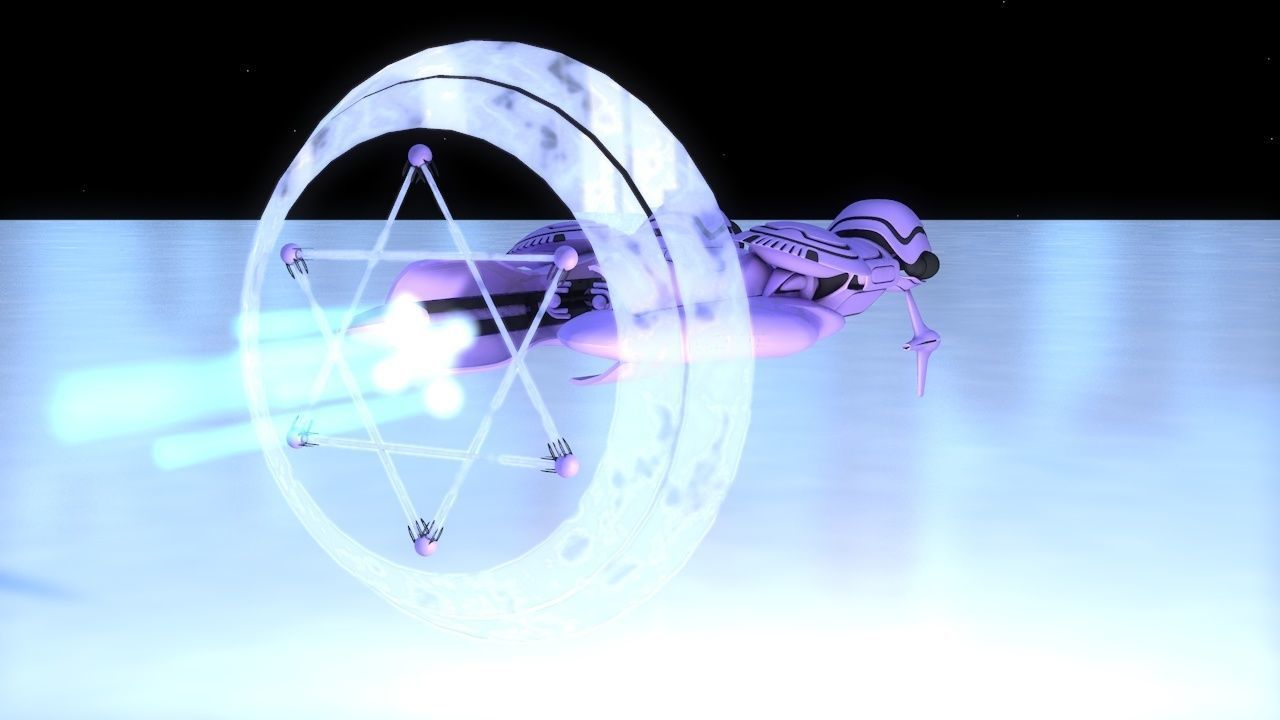 Voilfield spaceship 3D model_17