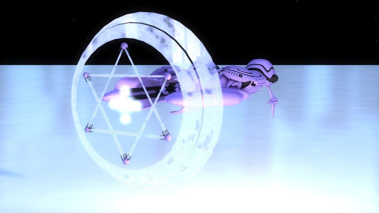 Voilfield spaceship 3D model_16