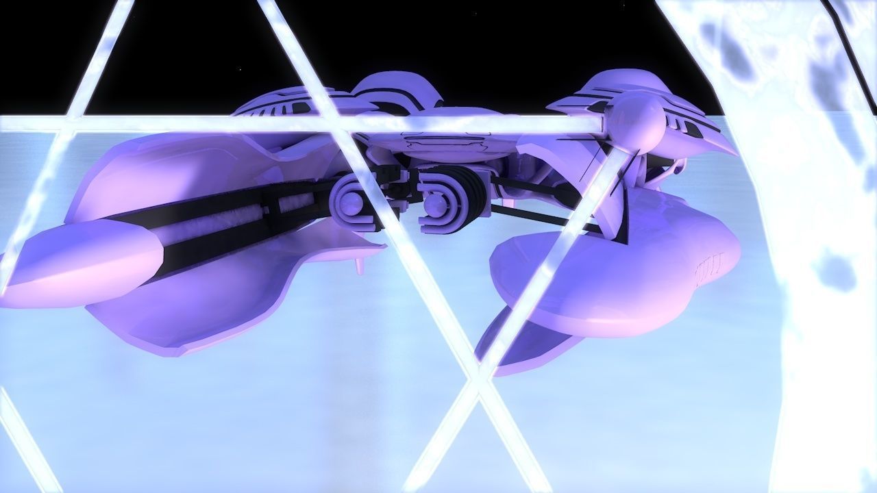 Voilfield spaceship 3D model_15