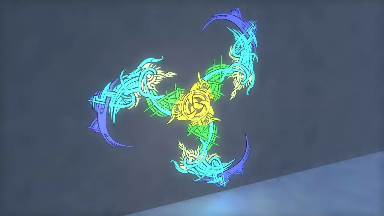 Wall light Free 3D model