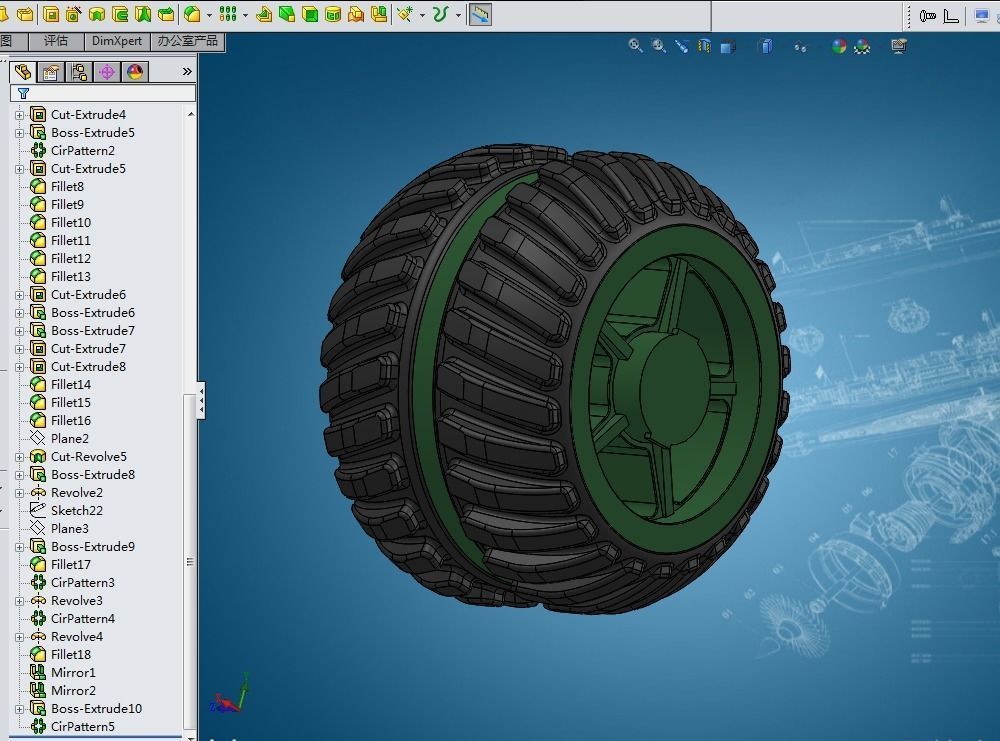 Land Missile armoured SUV tank  3D print model_2