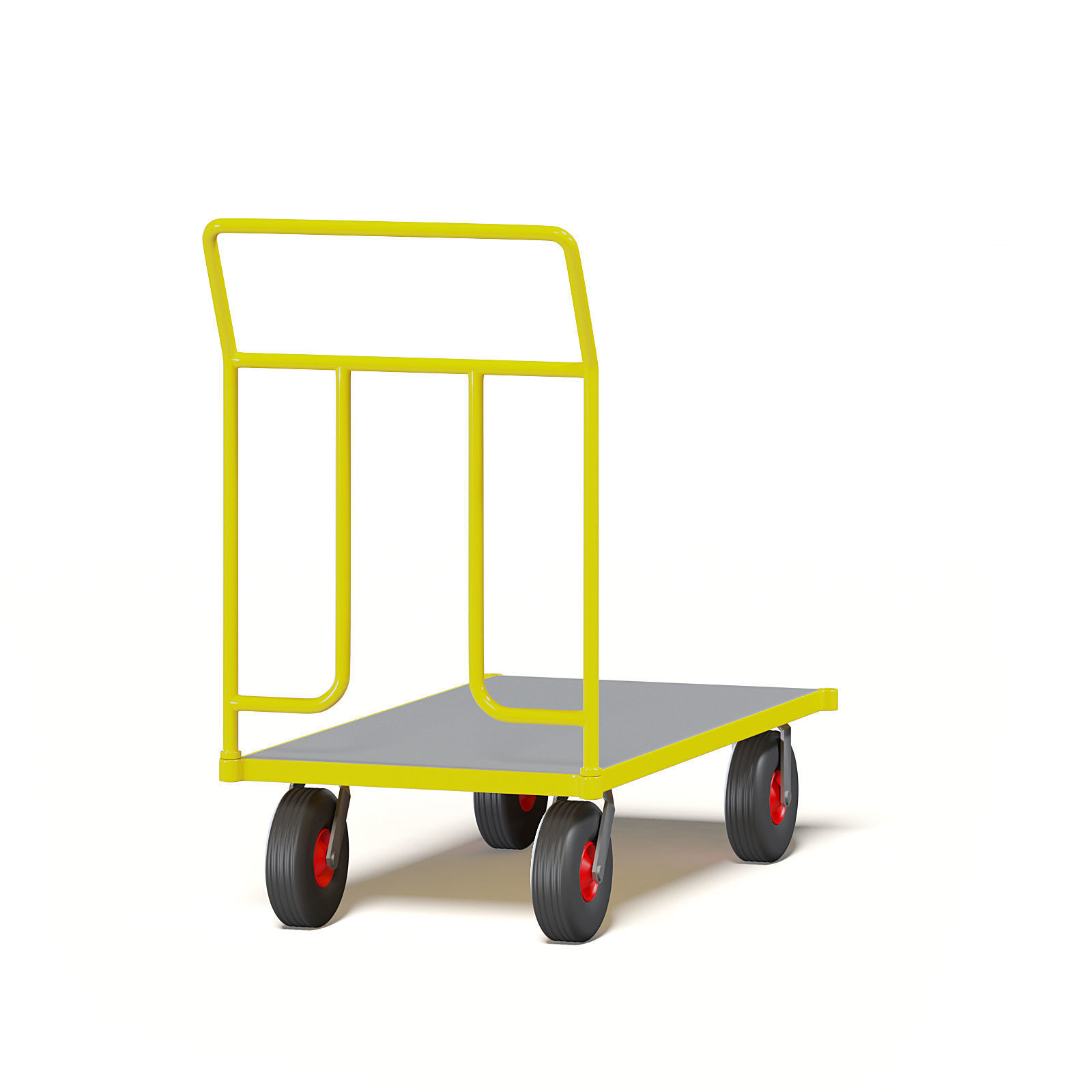 Trolley 3D Model dolly 3D model_7