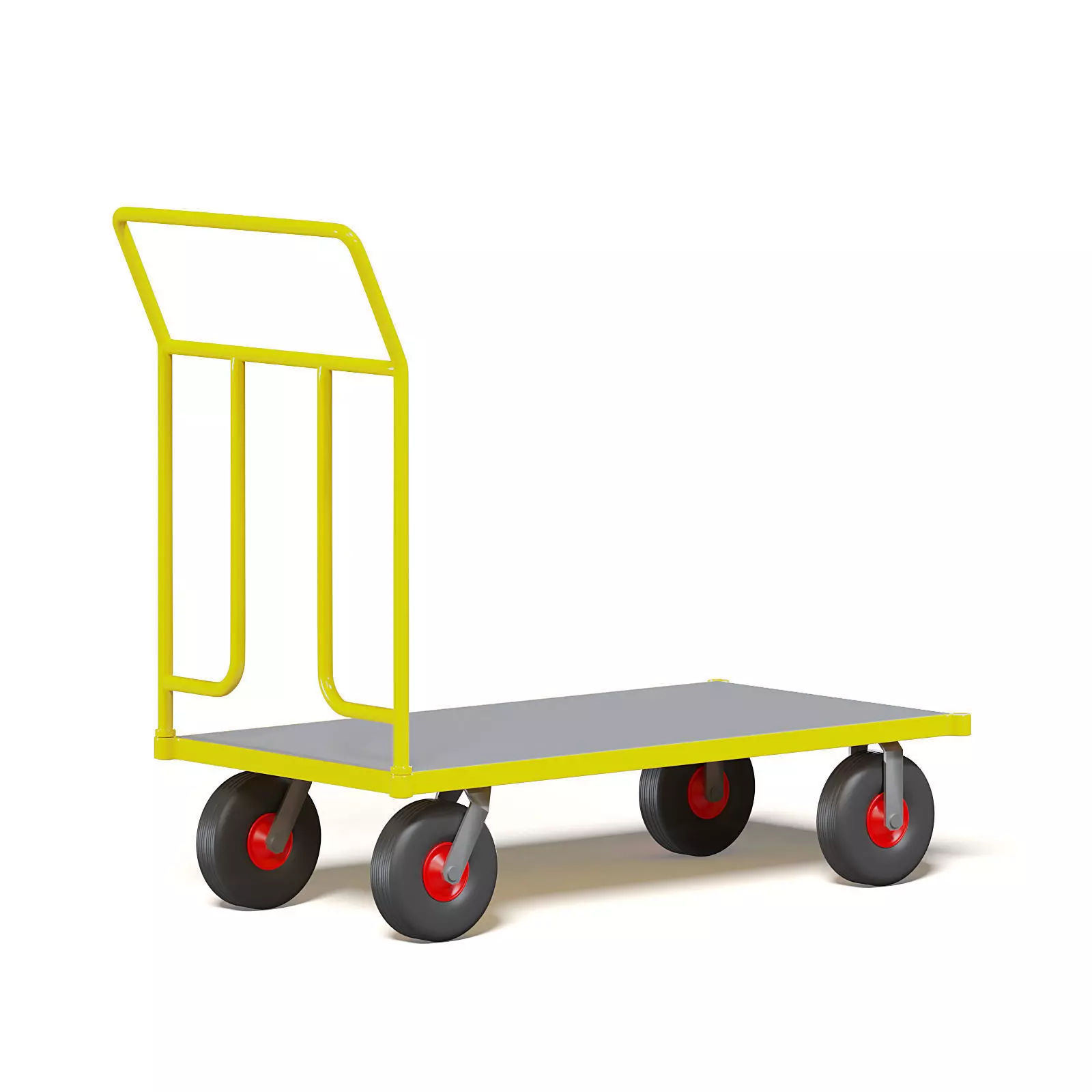 Trolley 3D Model dolly 3D model_0