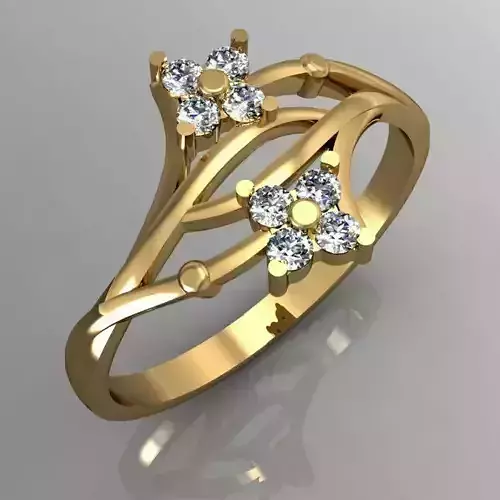 Ring With Diamonds
