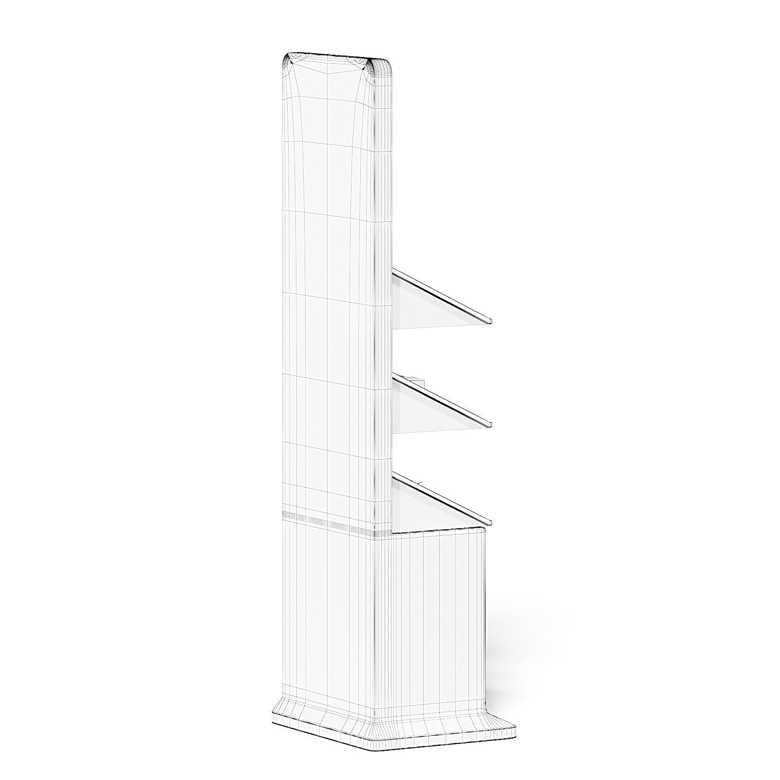 Market Stand 3D Model - Cosmetics 3D model_6