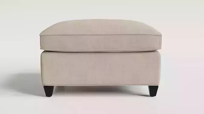 Ottoman with legs