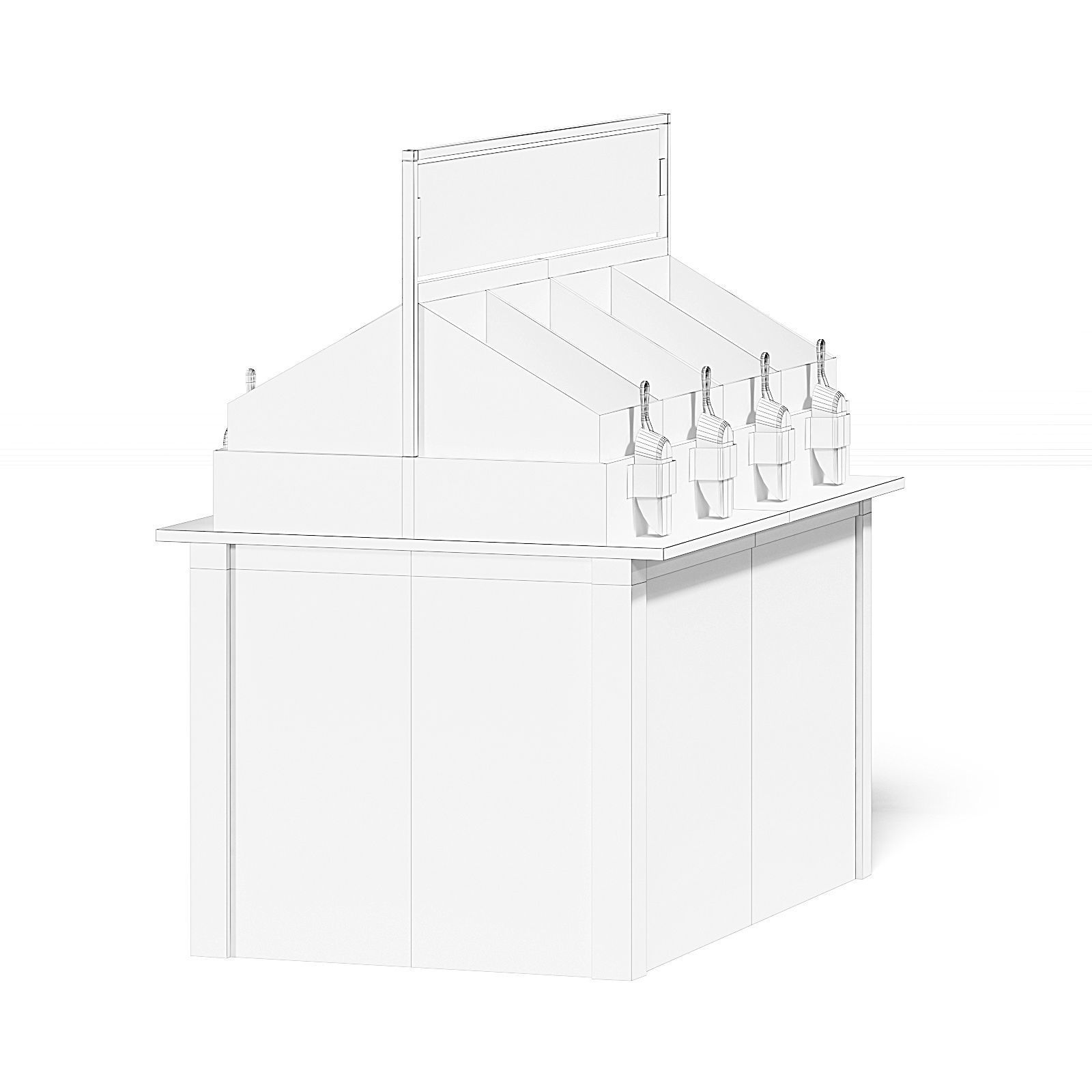 Market Shelf 3D Model - Nuts 3D model_6