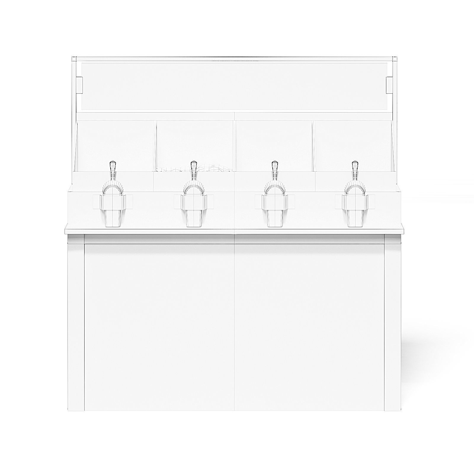 Market Shelf 3D Model - Nuts 3D model_2