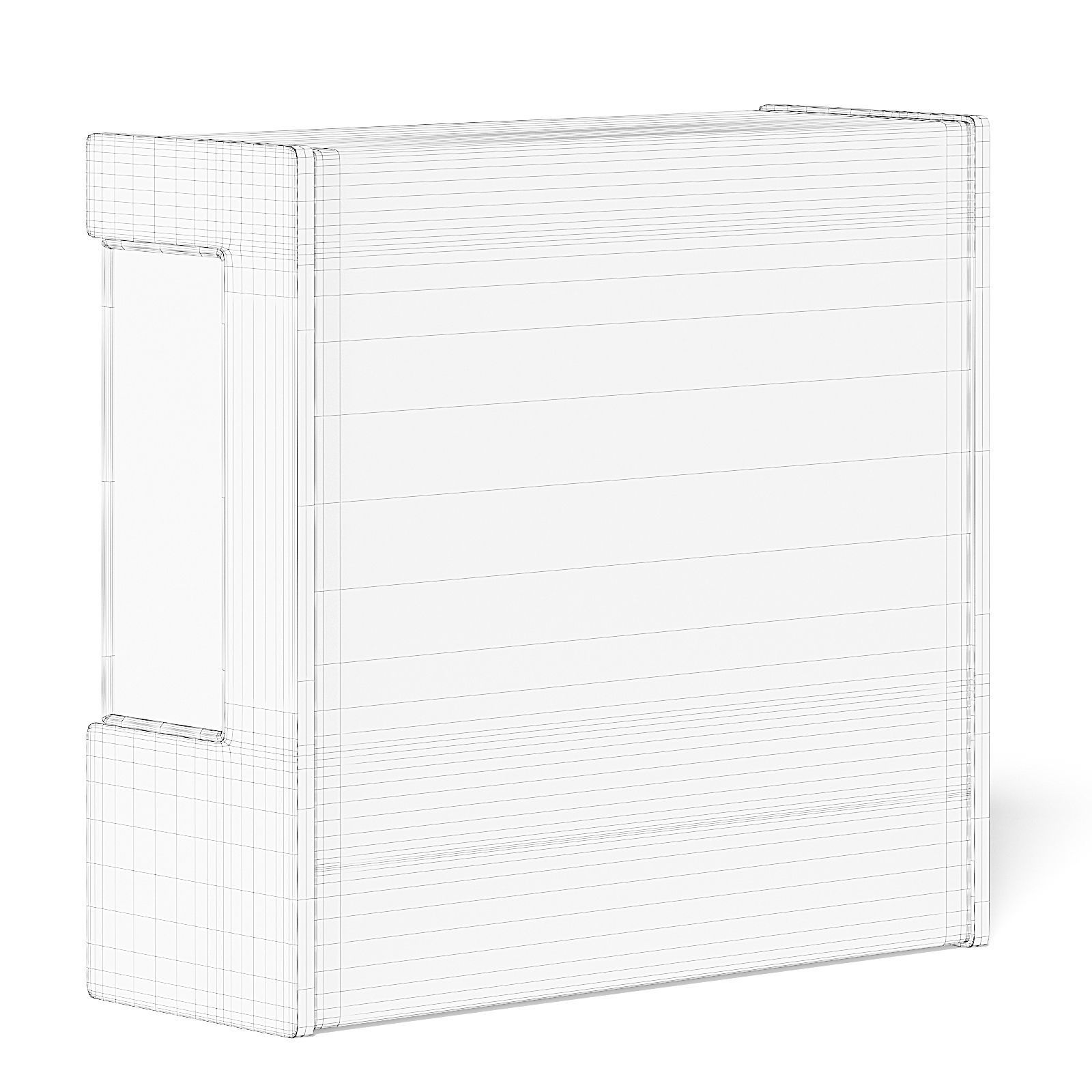 Green Market Fridge 3D Model 3D model_4