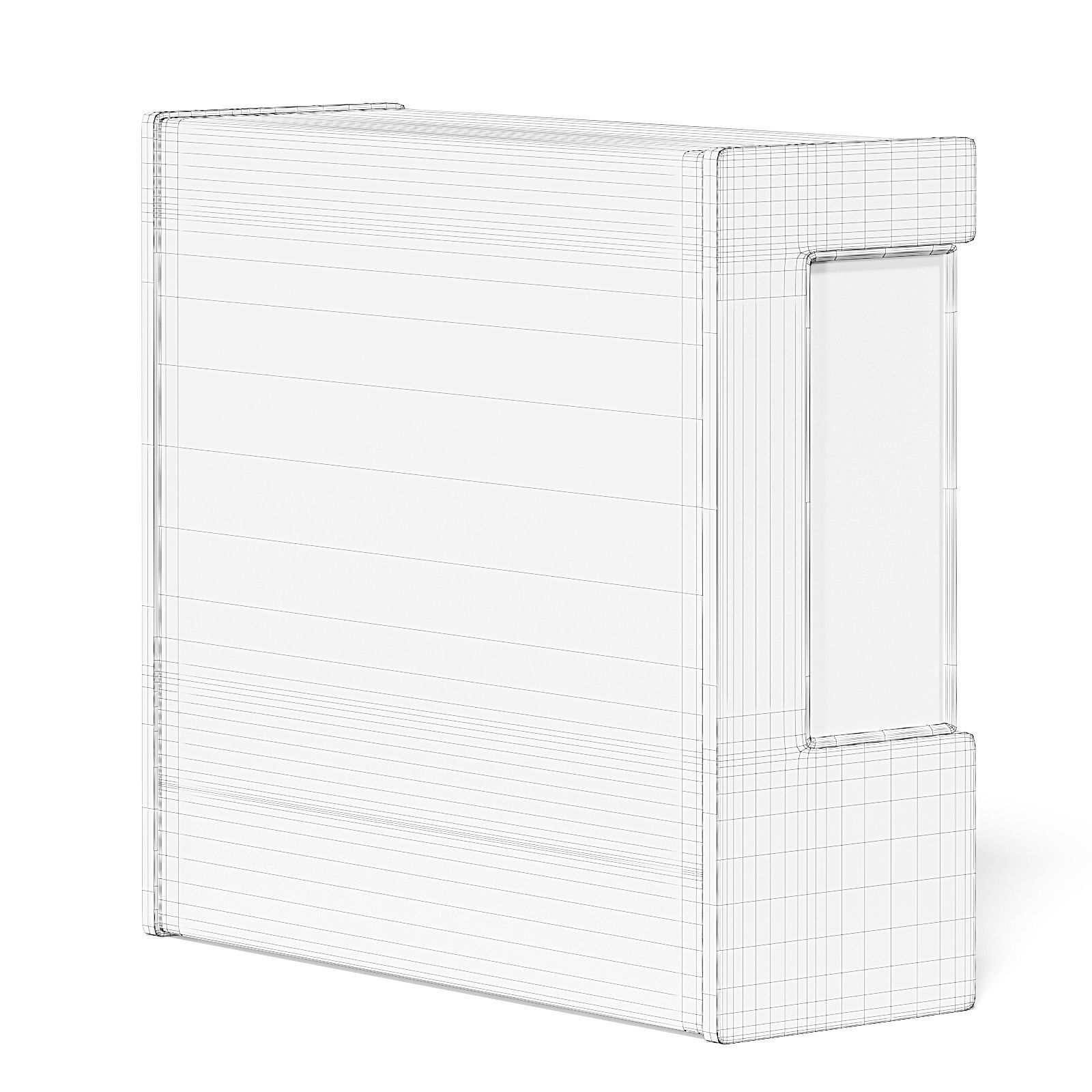 Green Market Fridge 3D Model 3D model_6