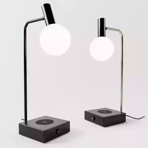 Spenser LED Wireless Charger Table Lamp by John Lewis