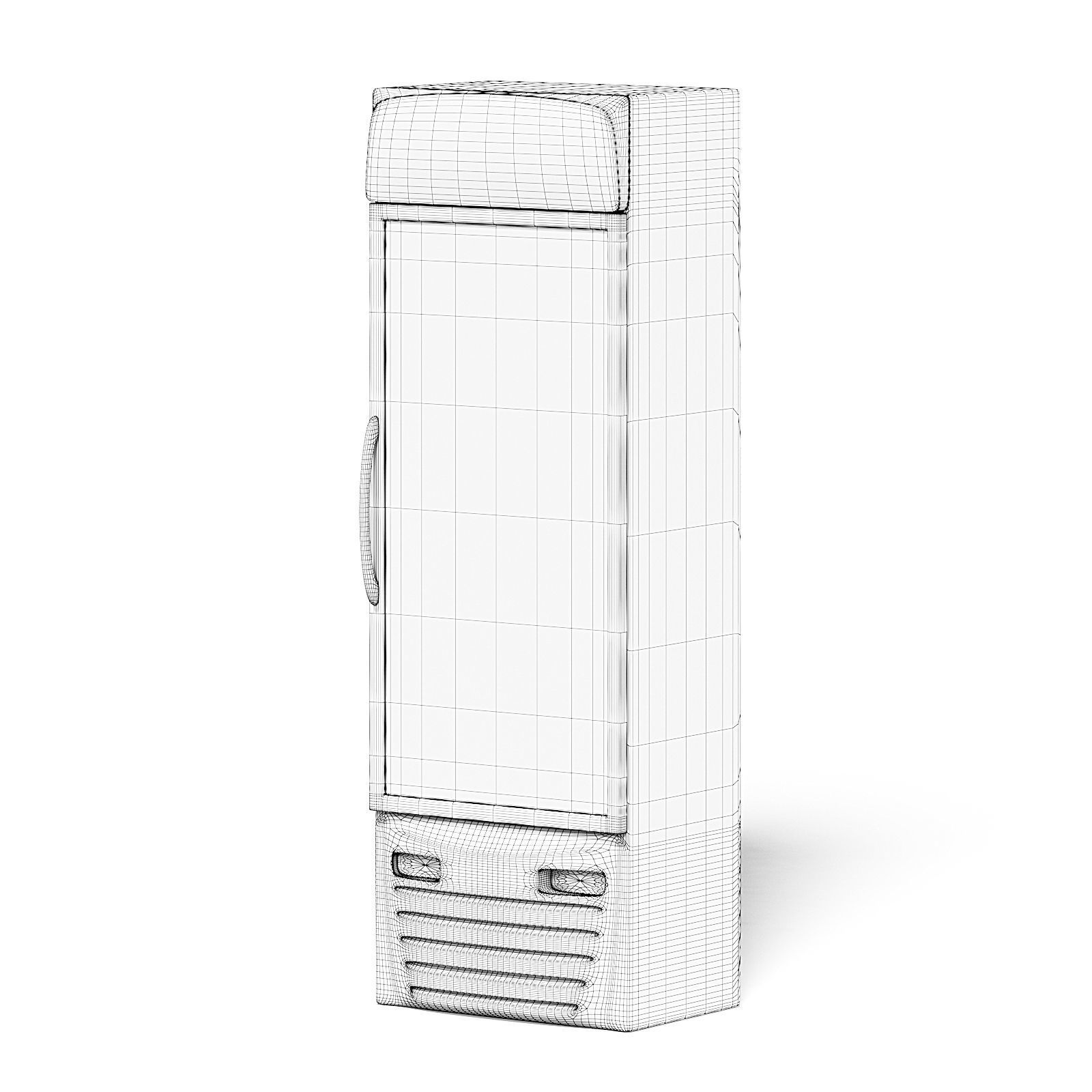 Market Fridge 3D Model 3D model_4