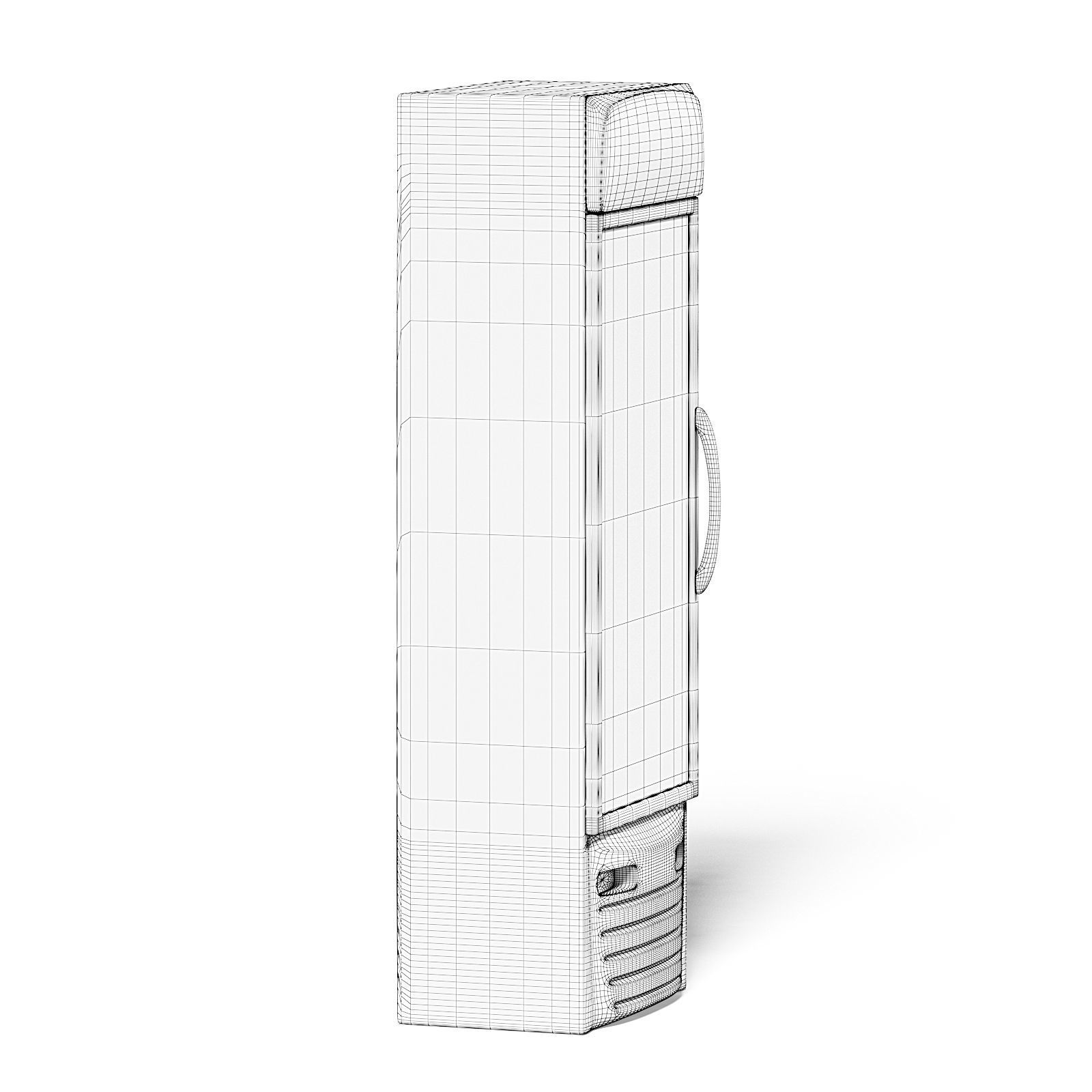 Market Fridge 3D Model 3D model_6