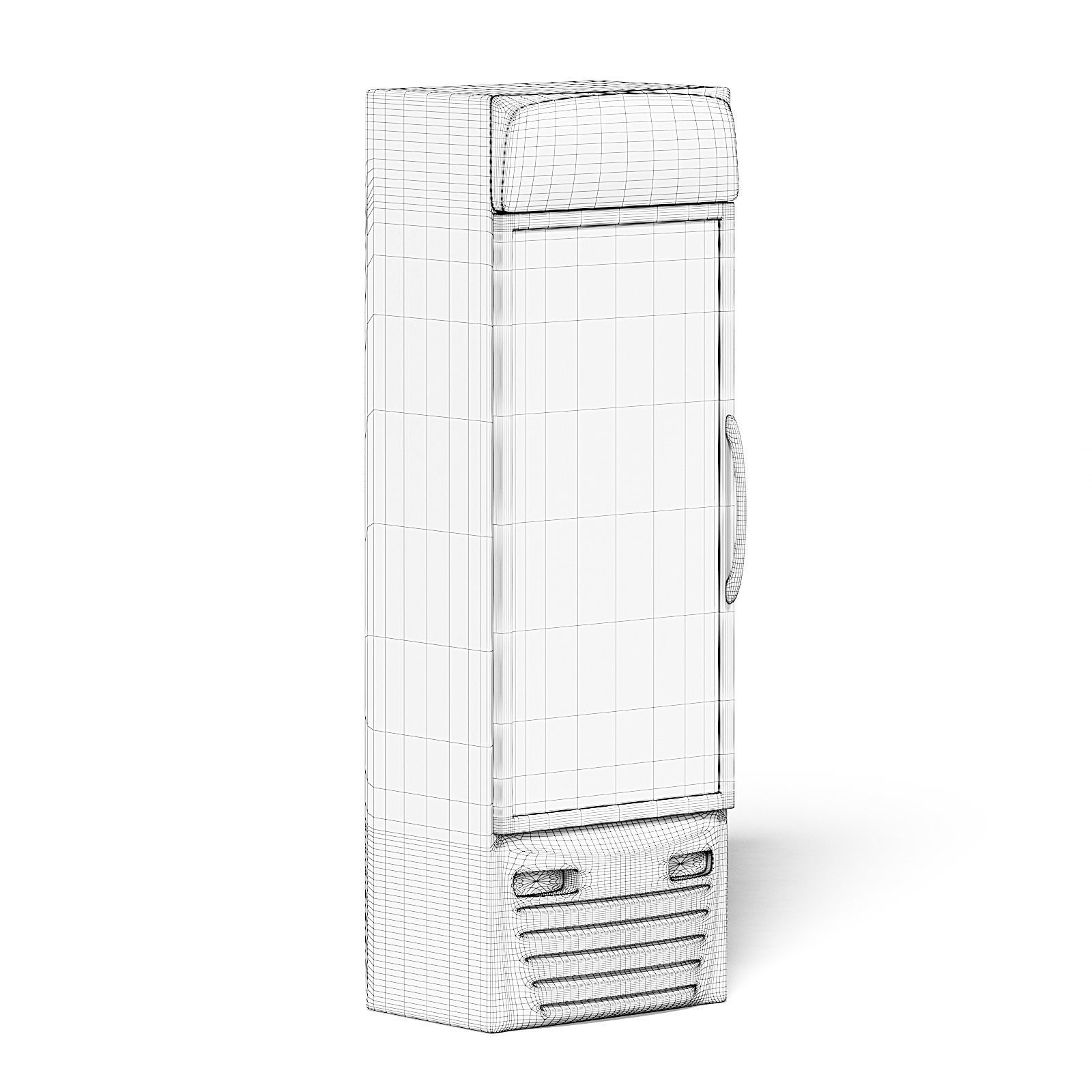 Market Fridge 3D Model 3D model_1