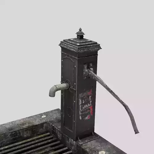Victorian Hand Water Pump Black Model