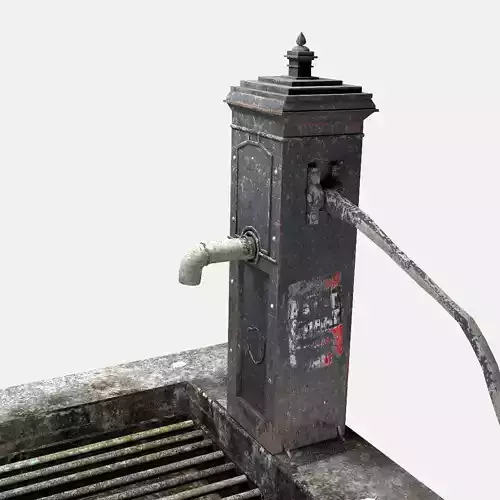 Victorian Hand Water Pump Worn model