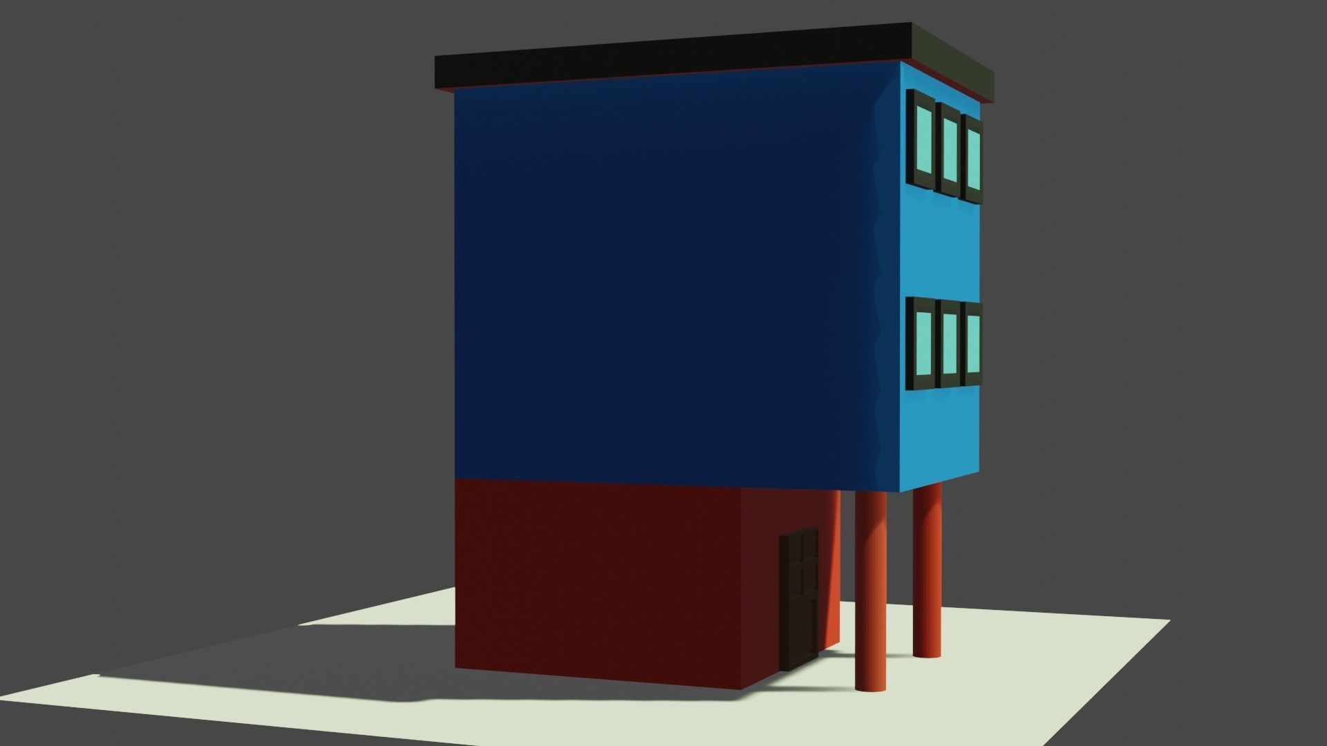 building Low-poly 3D model_2
