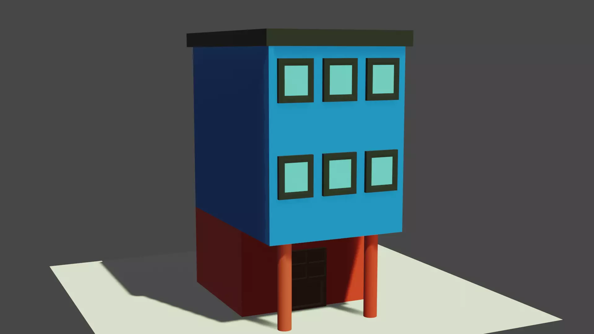 building Low-poly 3D model_0