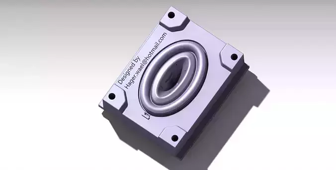Design any 3D part and design mold for it 3D print model