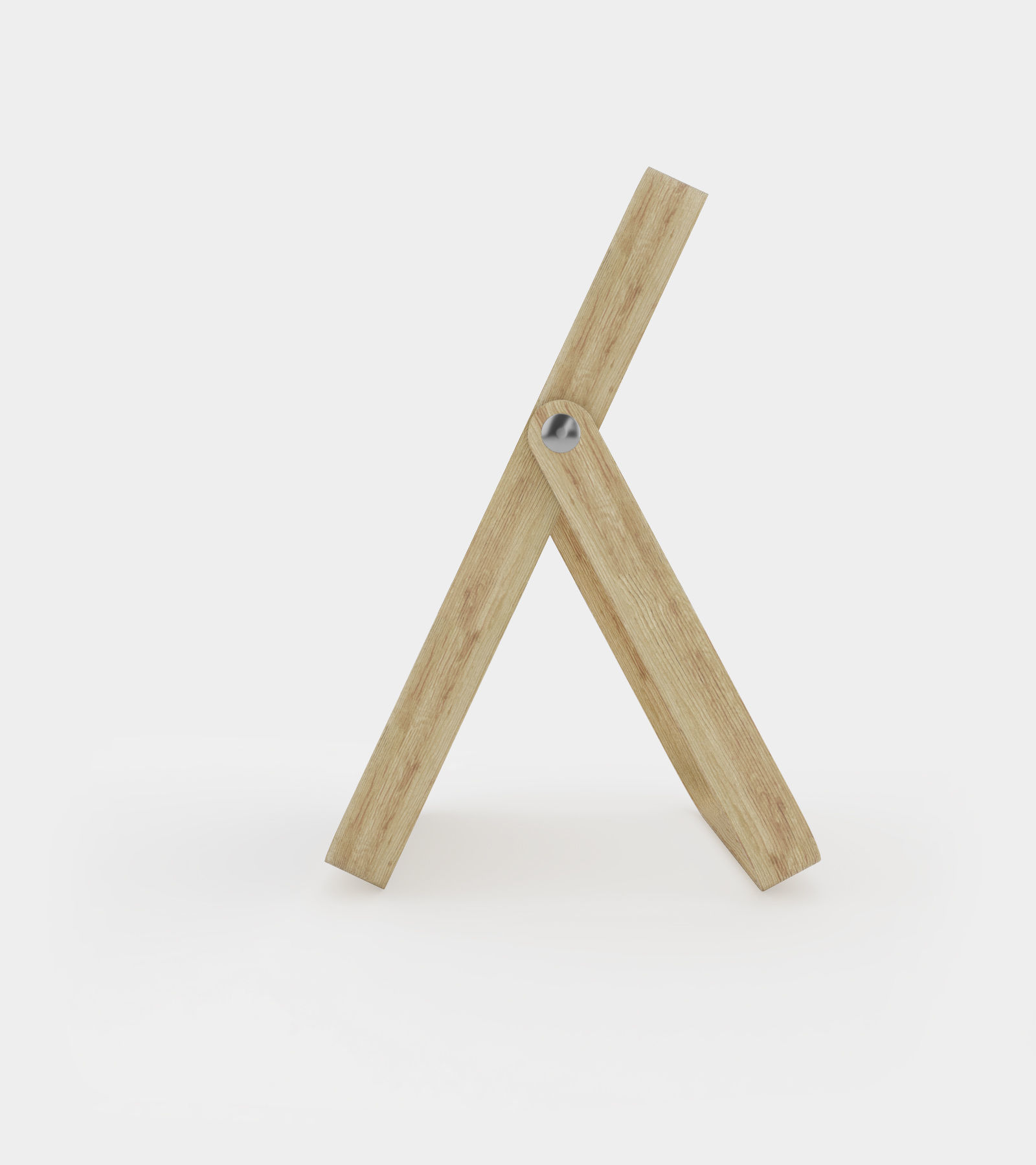 Ash table mirror 3D model_1