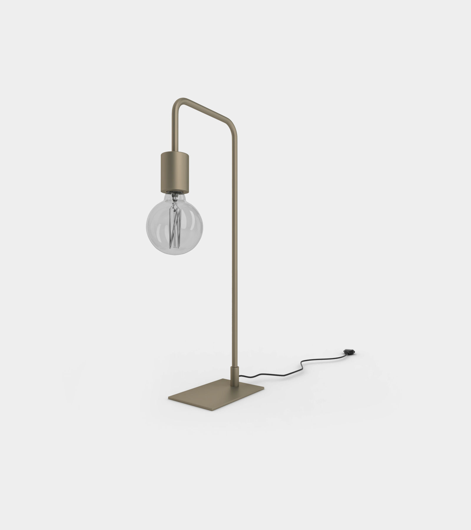 Modern contemporary minimalist table lamp 3D model_1