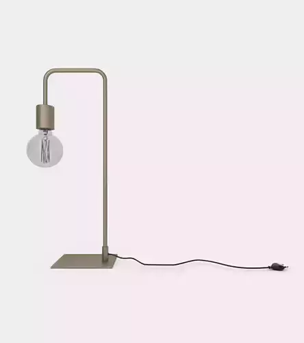 Modern contemporary minimalist table lamp 3D model