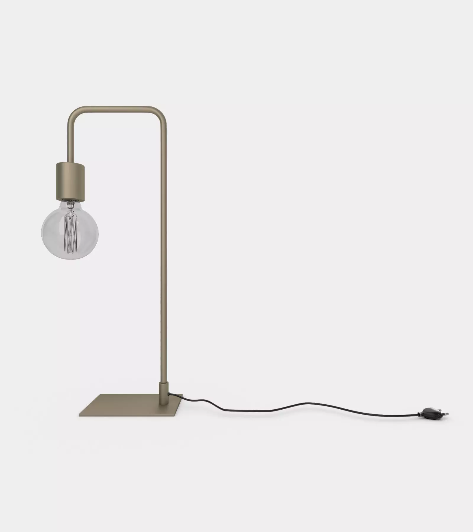 Modern contemporary minimalist table lamp 3D model_0