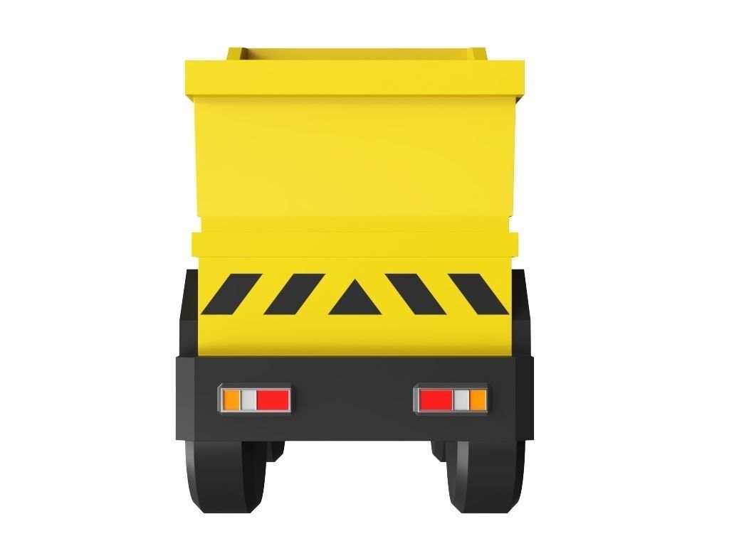 Toy Truck 3D model_3