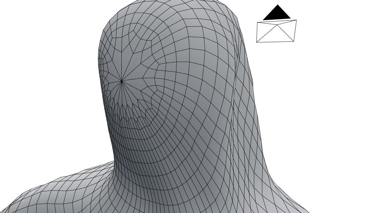 Low Poly Shrouded Specter Rigged Character With PBR Materials Low-poly 3D model_46