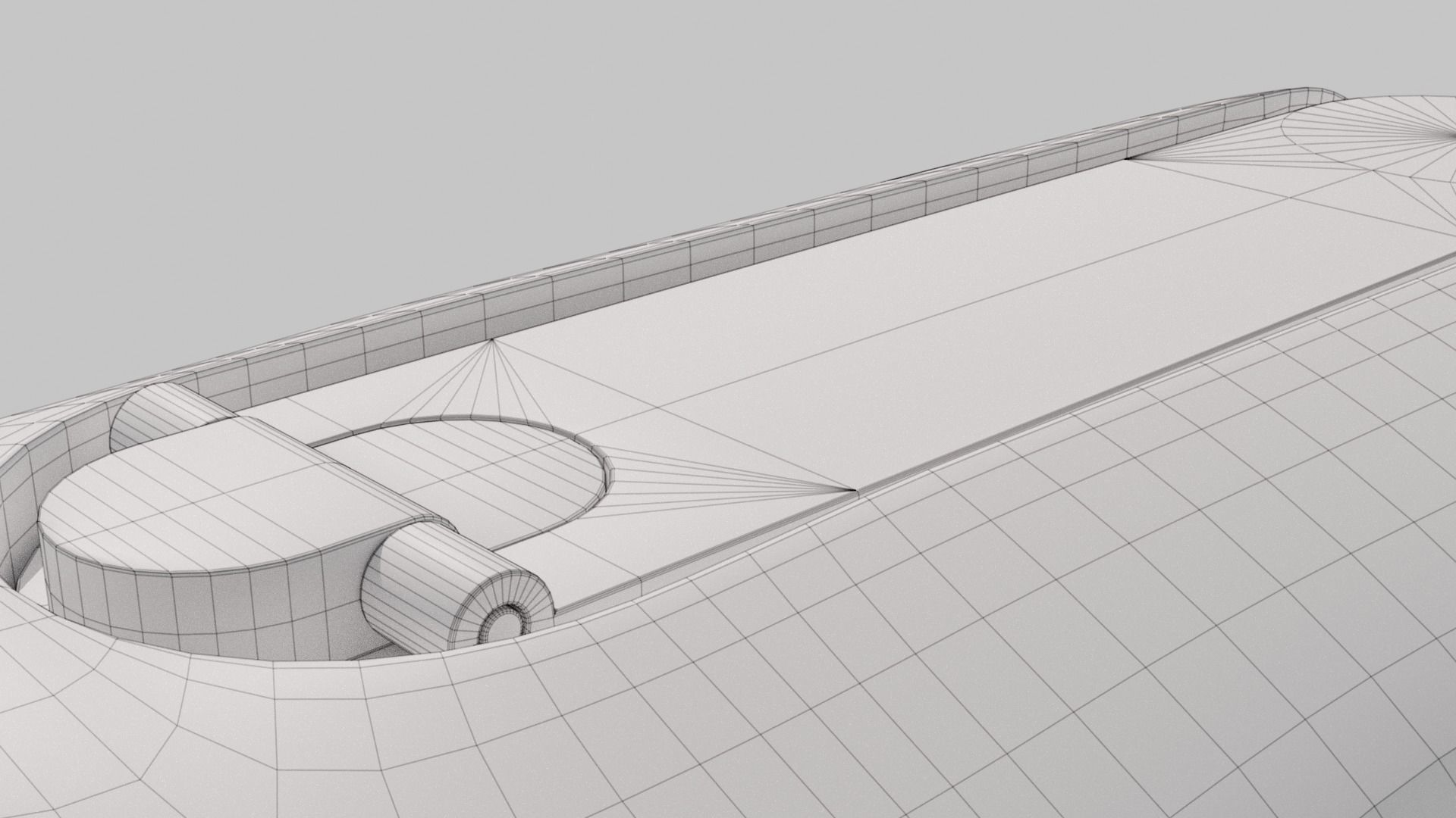 Crank-powered Pocket Flashlight 3D model_23