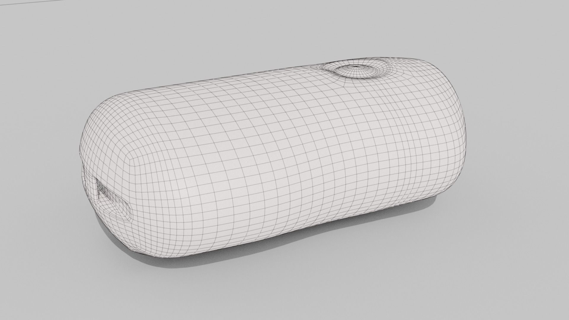 Crank-powered Pocket Flashlight 3D model_11