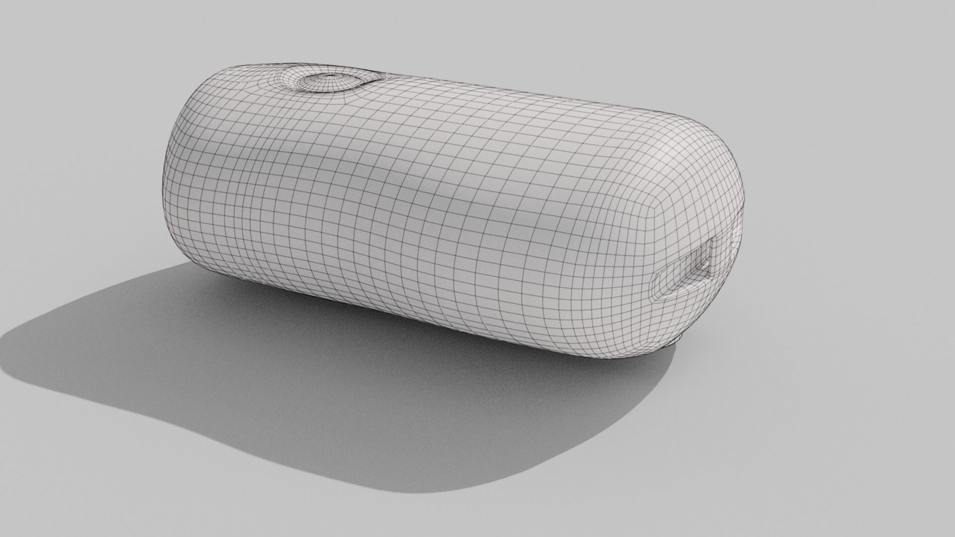 Crank-powered Pocket Flashlight 3D model_10