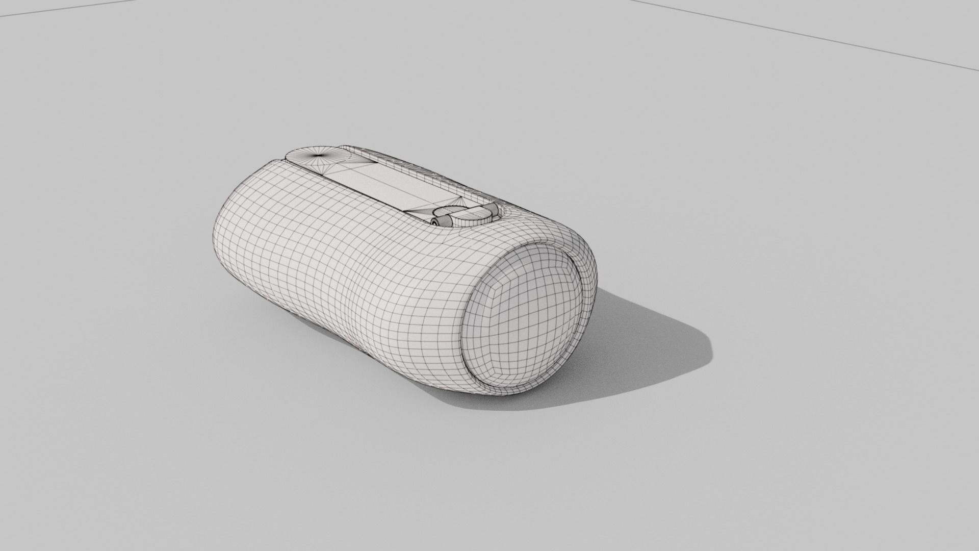 Crank-powered Pocket Flashlight 3D model_17