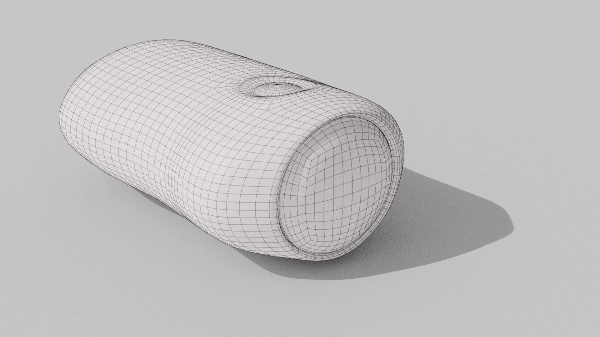 Crank-powered Pocket Flashlight 3D model_8