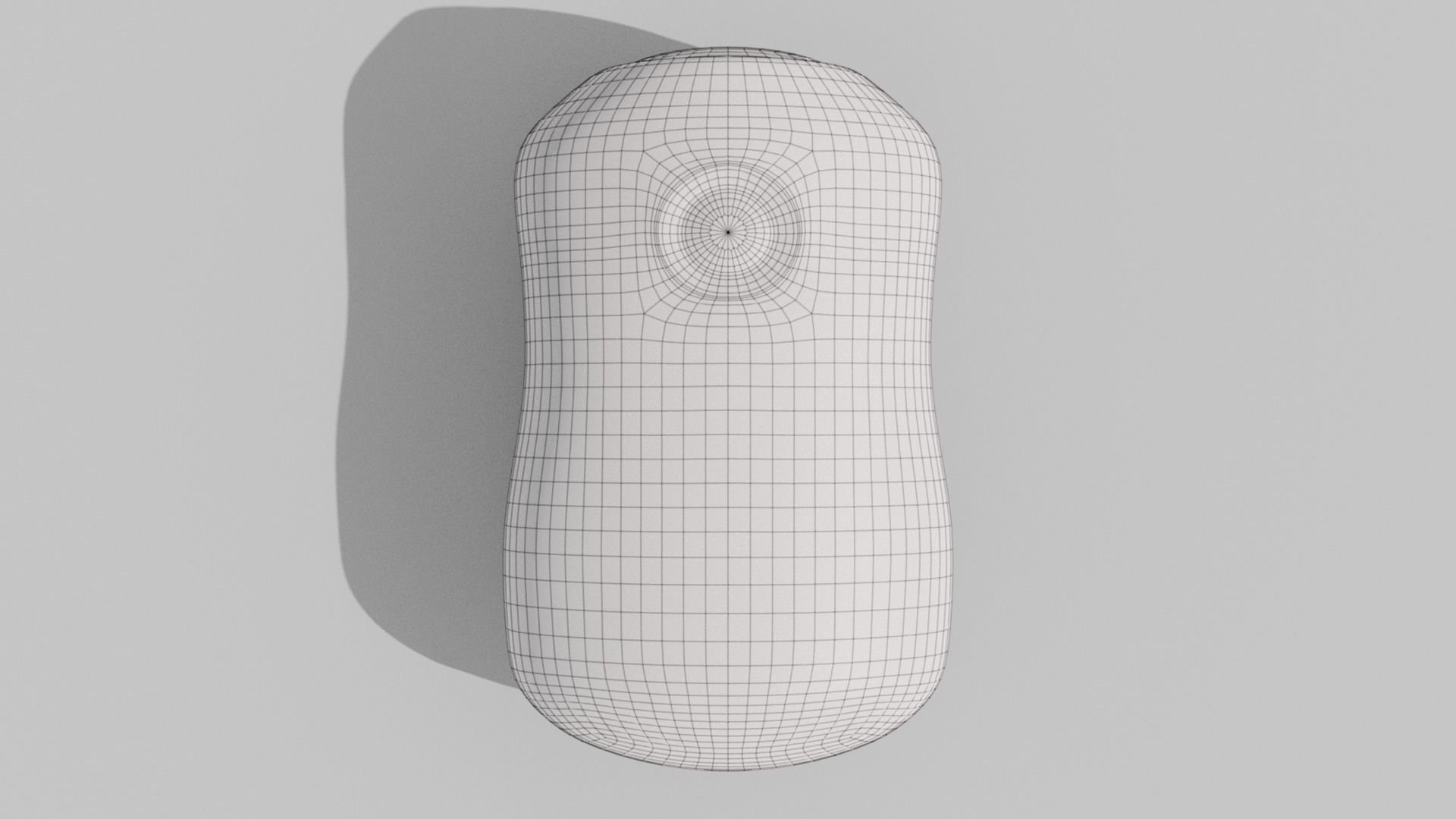 Crank-powered Pocket Flashlight 3D model_7