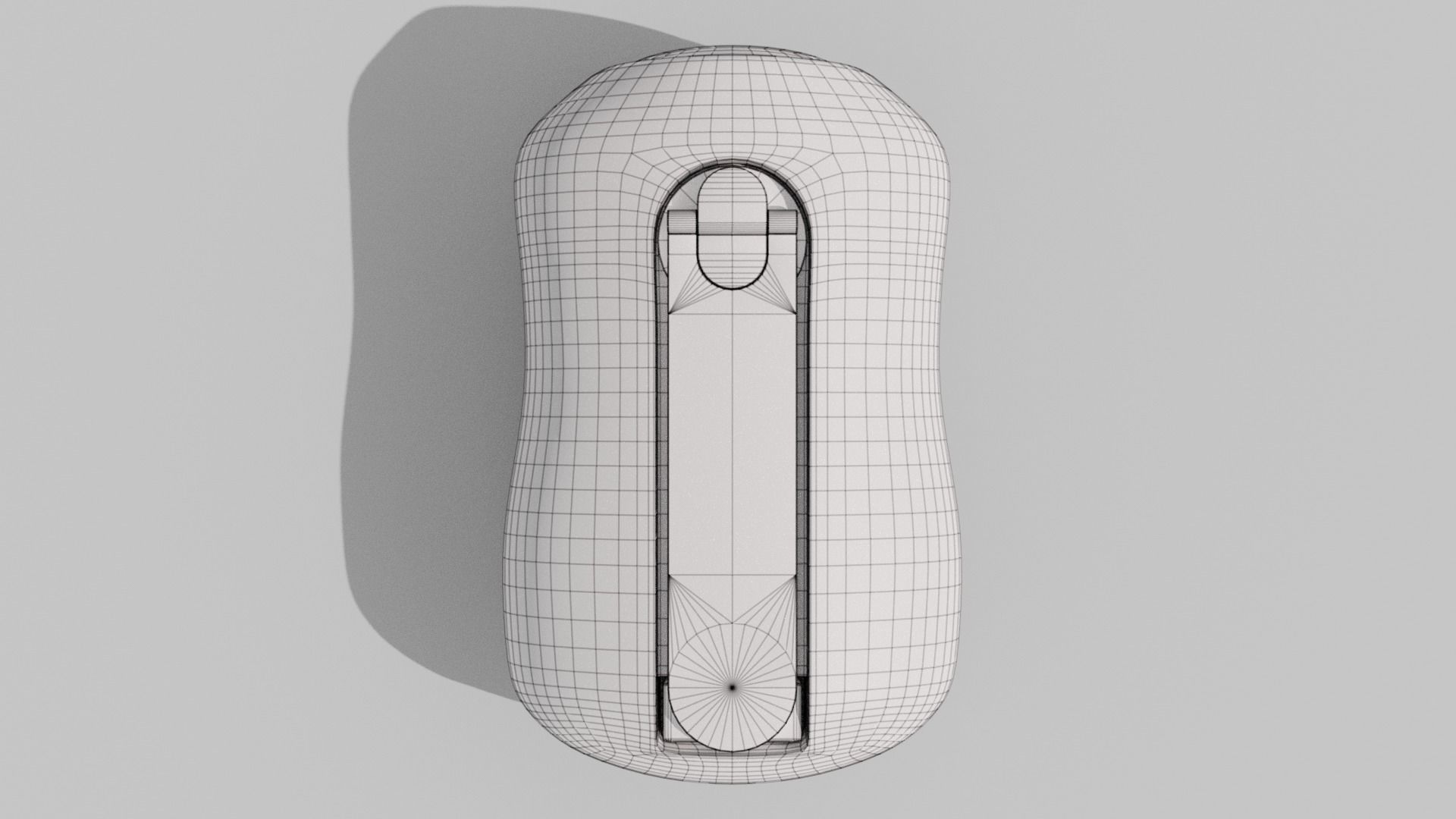 Crank-powered Pocket Flashlight 3D model_15