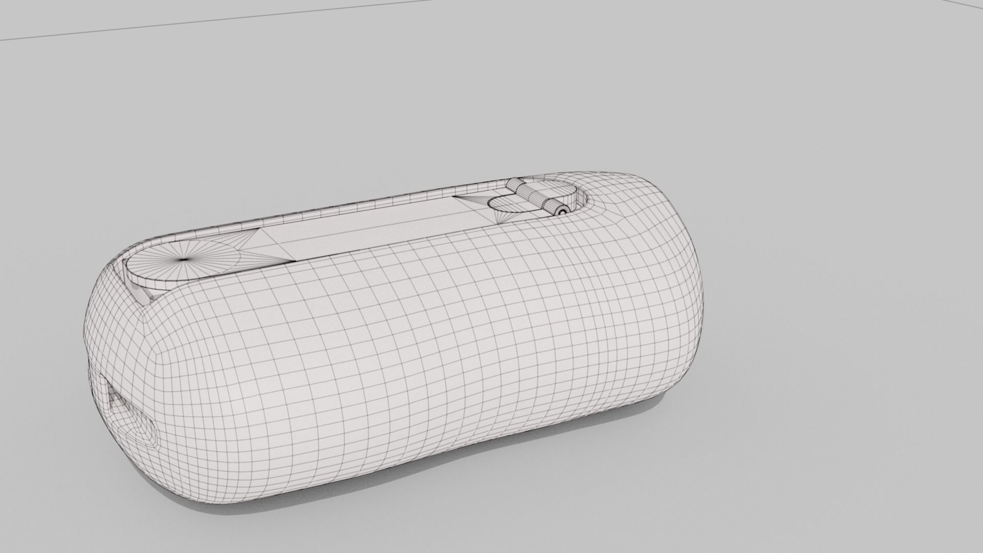 Crank-powered Pocket Flashlight 3D model_19
