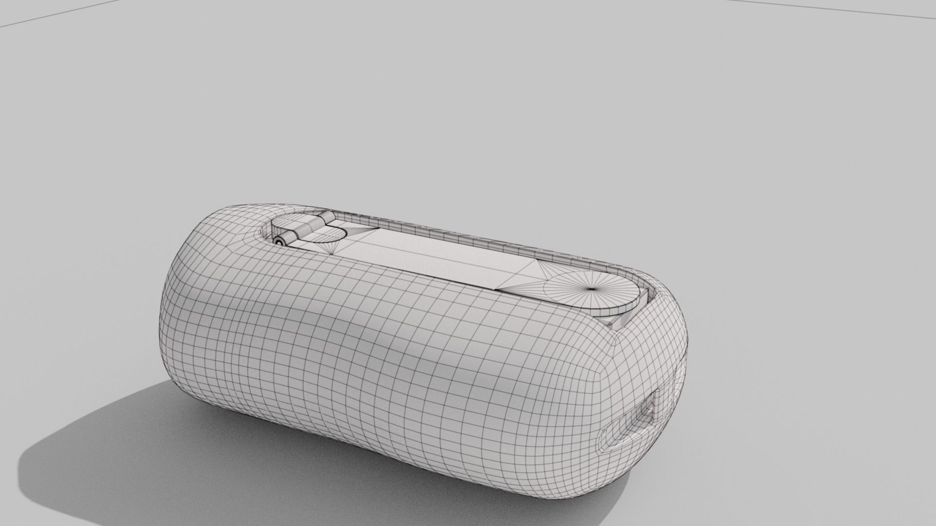 Crank-powered Pocket Flashlight 3D model_21